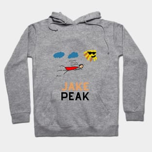 Jake Peak, superhero, Super Guy, Funny T-Shirt, Funny Tee, Badly Drawn, Bad Drawing Hoodie